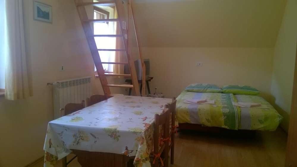 Apartment Pretner, Lepena 索卡 外观 照片